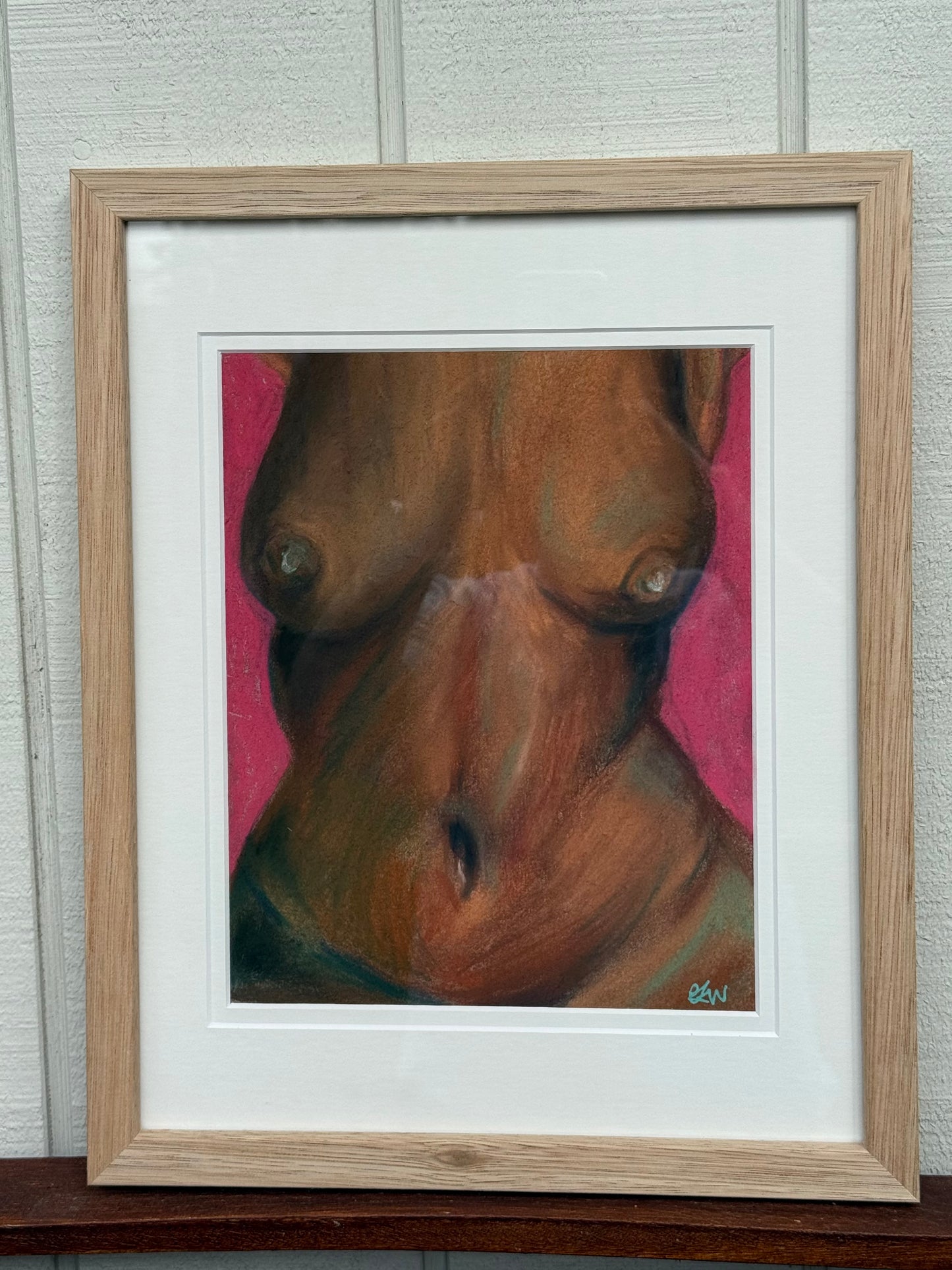 Pastel Study Raffle Ticket