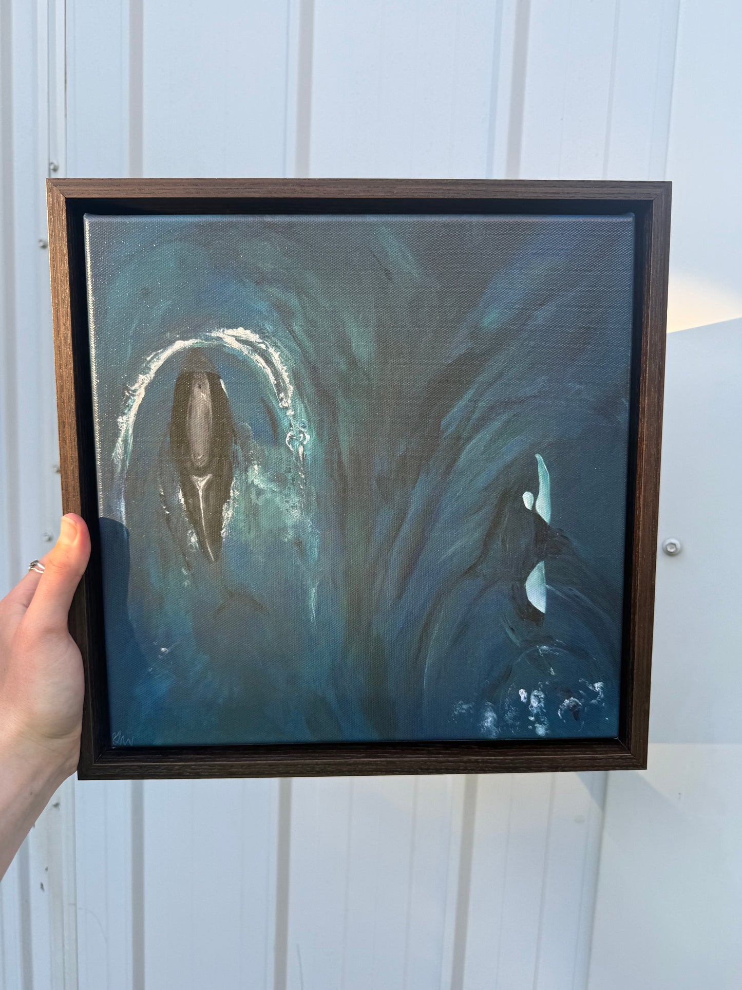 Gliding Through the Arctic (only on hand print)