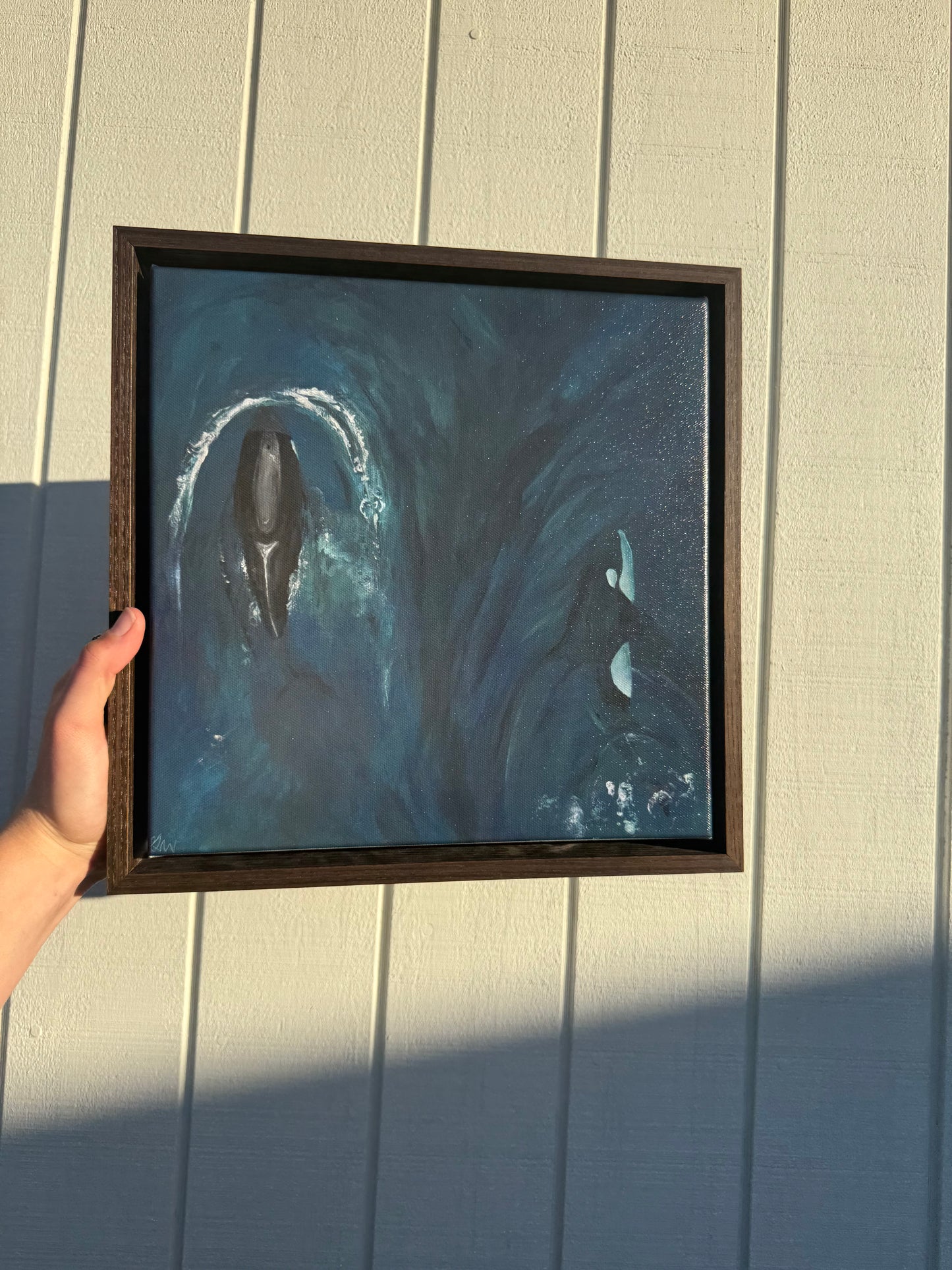 Gliding Through the Arctic (only on hand print)