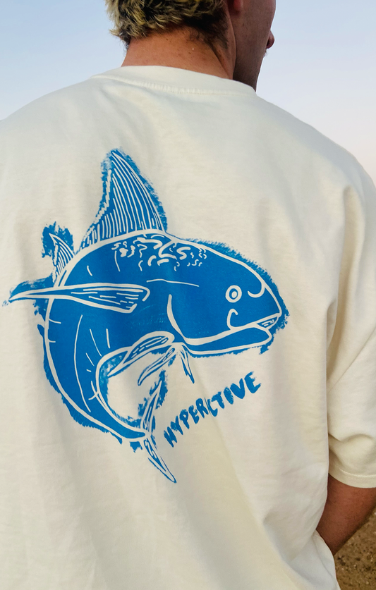 Tuna Box Tee - Blue