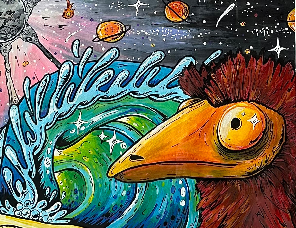 SOLD -  Goodnight Emu