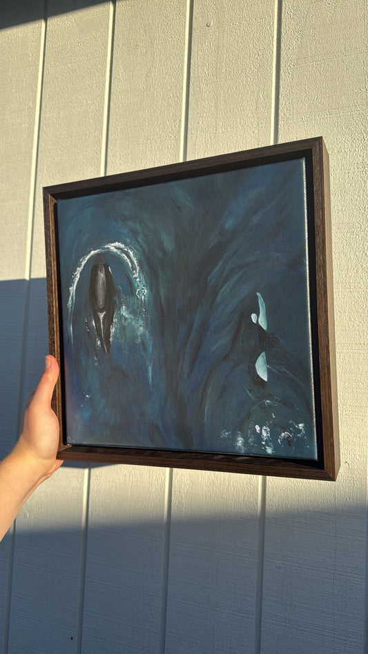 Gliding Through the Arctic (only on hand print)