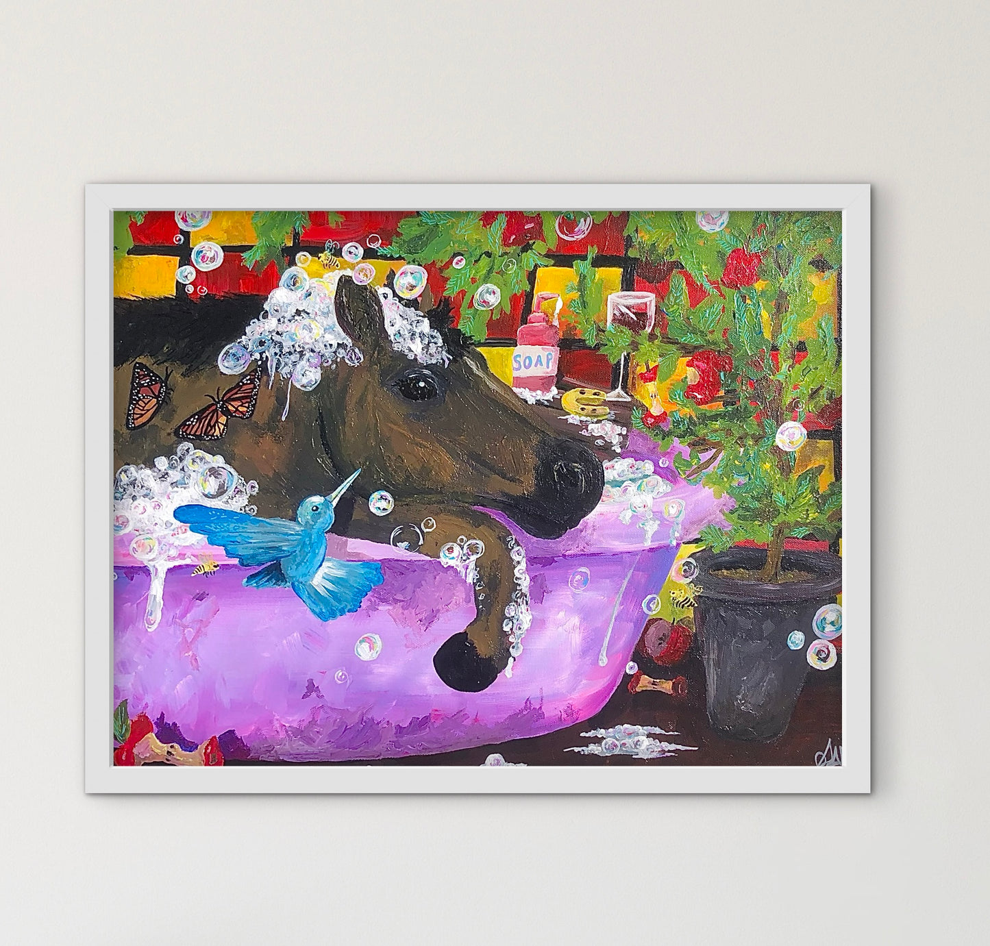 A horse’s Friday night